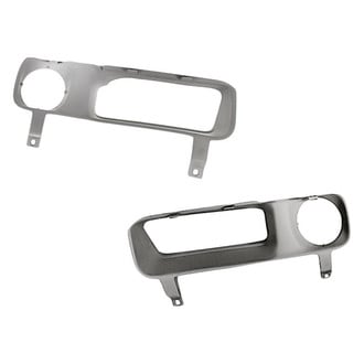 Replacement - Front Driver and Passenger Side Bumper Grille Insert Set (Standard Line)