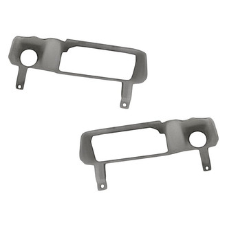 Replacement - Front Driver and Passenger Side Bumper Grille Insert Set (Standard Line)