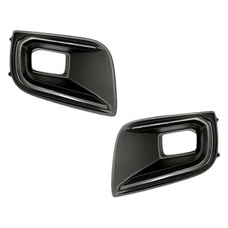 Replacement - Front Driver and Passenger Side Fog Light Bezel Set (Standard Line)