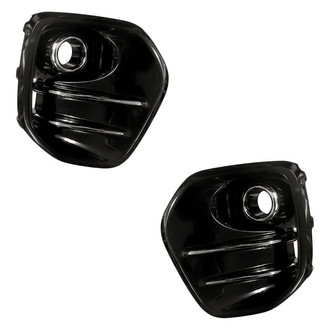 Replacement - Front Driver and Passenger Side Fog Light Bezel Set (Standard Line)