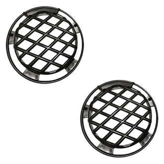 Replacement - Front Driver and Passenger Side Fog Light Cover Set (Standard Line)