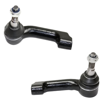 Replacement - Front Driver and Passenger Side Outer Tie Rod End Set