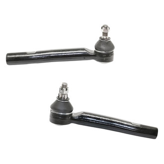 Replacement - Front Driver and Passenger Side Outer Tie Rod End Set