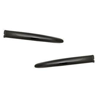 Replacement - Front Driver and Passenger Side Bumper Cover Molding Set (Standard Line)