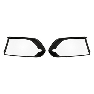Replacement - Lower Driver and Passenger Side Grille Bumper Molding Set (Standard Line)