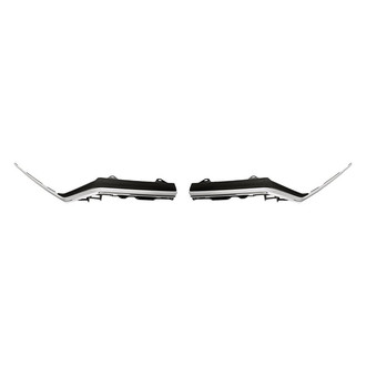 Replacement - Upper Driver and Passenger Side Grille Molding Set (Standard Line)