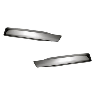 Replacement - Front Driver and Passenger Side Bumper Cover Grille Molding Set (Standard Line)