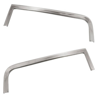 Replacement - Driver and Passenger Side Grille Molding Set (Standard Line)