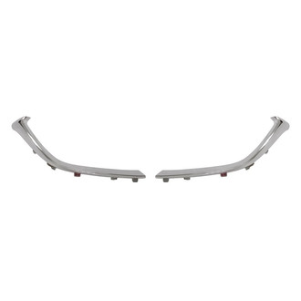 Replacement - Lower Driver and Passenger Side Grille Molding Set (Standard Line)
