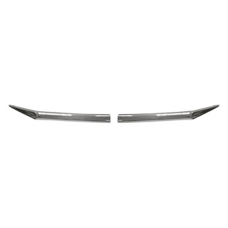 Replacement - Driver and Passenger Side Grille Molding Set (Standard Line)