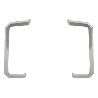 Replacement - Driver and Passenger Side Grille Molding Set (Standard Line)