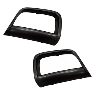 Replacement - Front Lower Driver and Passenger Side Bumper Cover Grille Molding Set (Standard Line)