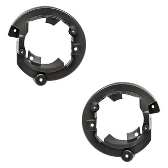 Replacement - Front Inner Driver and Passenger Side Fog Light Bezel Ring Set (Standard Line)
