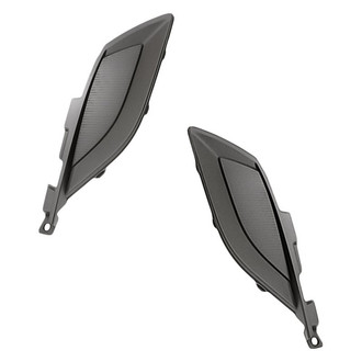 Replacement - Front Driver and Passenger Side Fog Light Cover Set (Standard Line)