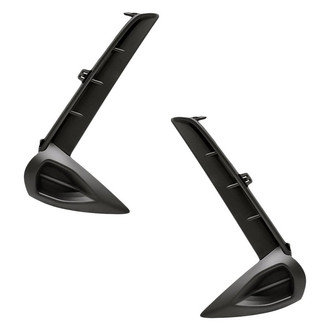 Replacement - Front Driver and Passenger Side Fog Light Cover Set (Standard Line)