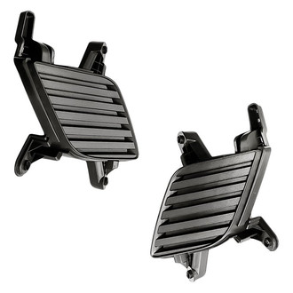 Replacement - Front Outer Driver and Passenger Side Fog Light Cover Set (Standard Line)