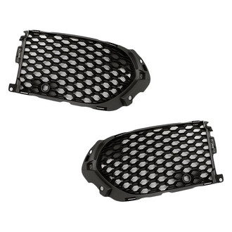 Replacement - Front Lower Outer Driver and Passenger Side Fog Light Cover Set (Standard Line)