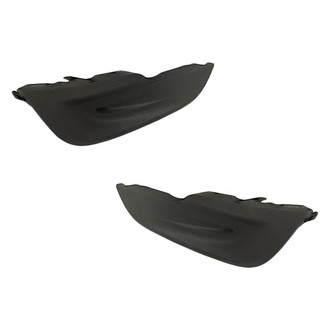Replacement - Front Driver and Passenger Side Fog Light Cover Set (Standard Line)