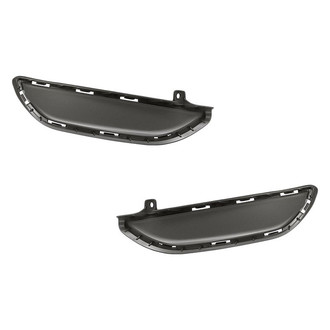Replacement - Front Lower Driver and Passenger Side Bumper Insert Set (Standard Line)