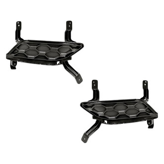 Replacement - Front Driver and Passenger Side Fog Light Cover Set (Standard Line)