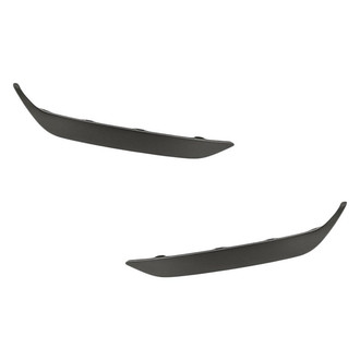 Replacement - Front Lower Driver and Passenger Side Bumper Cover Molding Set (Standard Line)
