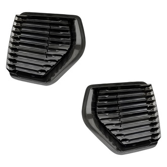 Replacement - Front Driver and Passenger Side Fog Light Cover Set (Standard Line)