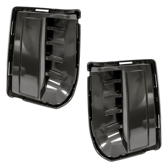 Replacement - Front Driver and Passenger Side Fog Light Cover Set (Standard Line)