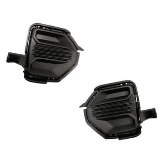 Replacement - Front Driver and Passenger Side Fog Light Cover Set (Standard Line)