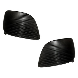Replacement - Front Driver and Passenger Side Fog Light Cover Set (Standard Line)