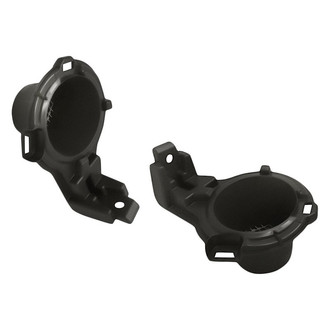 Replacement - Front Driver and Passenger Side Fog Light Cover Set (Standard Line)