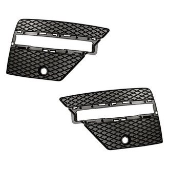 Replacement - Front Outer Driver and Passenger Side Fog Light Bezel Set (Standard Line)