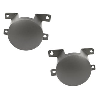 Replacement - Front Driver and Passenger Side Fog Light Cover Set (Standard Line)