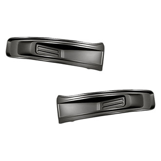 Replacement - Front Driver and Passenger Side Fog Light Cover Set (Standard Line)