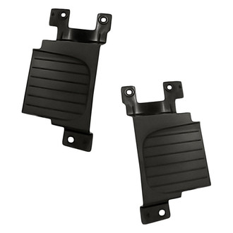 Replacement - Front Driver and Passenger Side Fog Light Cover Set (Standard Line)