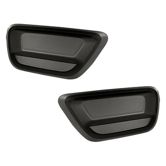 Replacement - Front Driver and Passenger Side Fog Light Cover Set (Standard Line)
