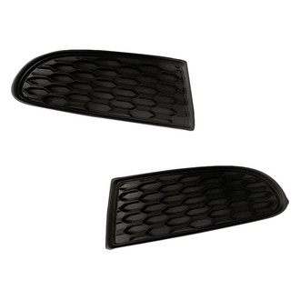 Replacement - Front Driver and Passenger Side Fog Light Cover Set (Standard Line)