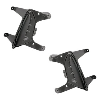 Replacement - Front Driver and Passenger Side Daytime Running Light Cover Set (Standard Line)