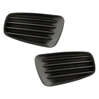 Replacement - Front Driver and Passenger Side Fog Light Cover Set (Standard Line)