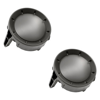 Replacement - Front Driver and Passenger Side Fog Light Cover Set (Standard Line)