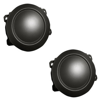 Replacement - Front Driver and Passenger Side Fog Light Cover Set (Standard Line)