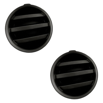 Replacement - Front Driver and Passenger Side Fog Light Cover Set (Standard Line)