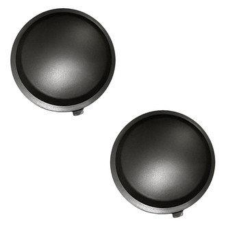 Replacement - Front Driver and Passenger Side Fog Light Cover Set (CAPA Certified)