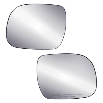 Replacement - Driver and Passenger Side Power Mirror Glass Set (Non-Heated) (Standard Line)