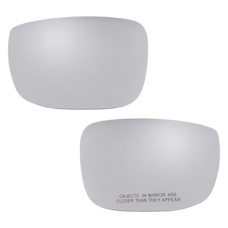 Replacement - Driver and Passenger Side Mirror Glass Set (Heated) (Standard Line)
