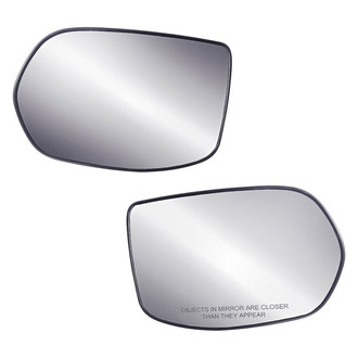 Replacement - Driver and Passenger Side Power Mirror Glass Set (Non-Heated) (Standard Line)