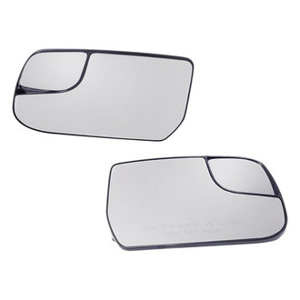 Replacement - Driver and Passenger Side Power Mirror Glass Set (Non-Heated) (Standard Line)