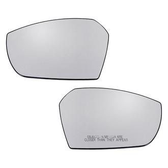 Replacement - Driver and Passenger Side Mirror Glass Set (Non-Heated) (Standard Line)