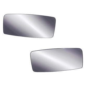Replacement - Driver and Passenger Side Towing Mirror Glass Set (Non-Heated) (Standard Line)