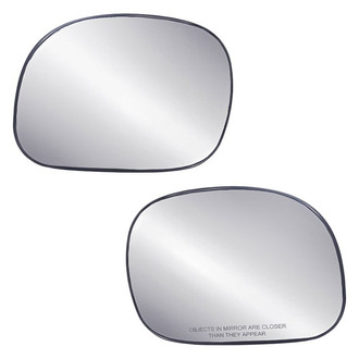 Replacement - Driver and Passenger Side Mirror Glass Set (Non-Heated) (Standard Line)