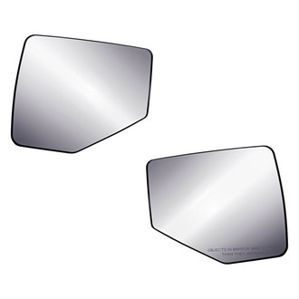 Replacement - Driver and Passenger Side Power Mirror Glass Set (Non-Heated) (Standard Line)